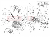 APRILIA Tuono V4 1100 E5+ (EU) Cylinder head - valves