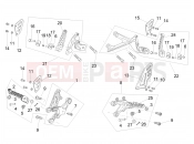 APRILIA Tuono V4 1100 E5+ (EU) Foot rests