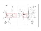 APRILIA Tuono V4 1100 E5+ (EU) Front fork Sachs