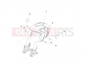 APRILIA Tuono V4 1100 E5+ (EU) Front mudguard-Pillar