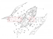 APRILIA Tuono V4 1100 E5+ (EU) Saddle compartment