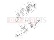 Triumph 2015 TROPHY 1215 SE Footrests & Mountings