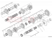 DUCATI 2023 Monster SP Transmission