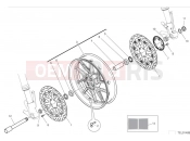 DUCATI 2023 Monster SP Front wheel