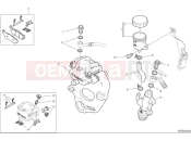 DUCATI Desert X Discovery Rear brake system