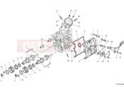 DUCATI Desert X Rally Horizontal head timing system