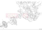 DUCATI Desert X Rally Oil pump
