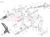 DUCATI Panigale V2 Superquadro Final Edition Right footrest