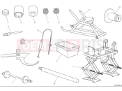 DUCATI Panigale V2 Superquadro Final Edition Workshop service tools - frame