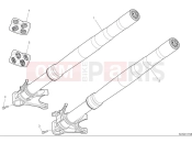 DUCATI Panigale V2 Superquadro Final Edition Front fork