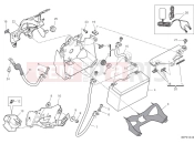 DUCATI Panigale V2 Superquadro Final Edition Battery holder