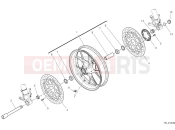 DUCATI Panigale V2 Superquadro Final Edition Front wheel