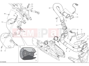 DUCATI Panigale V2 Superquadro Final Edition Exhaust manifold
