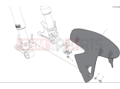 DUCATI Panigale V2 Superquadro Final Edition Front mudguard