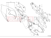 DUCATI Panigale V2 Superquadro Final Edition Rear fairings
