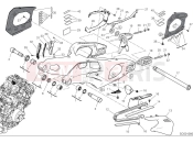 DUCATI 2025 Panigale V4 Tricolore Rear swingarm