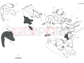 DUCATI 2025 Panigale V4 Tricolore Exhaust system - rear