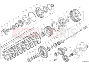 DUCATI 2025 Panigale V4 Tricolore Clutch