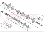 DUCATI 2025 Panigale V4 Tricolore Gear box