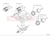 DUCATI 2025 Panigale V4 Tricolore Pistons