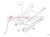 DUCATI 2025 Panigale V4 Tricolore Side stand