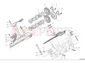 DUCATI 2025 Panigale V4 Tricolore Rear head timing system