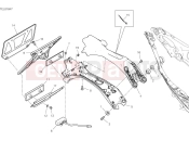 DUCATI 2025 Panigale V4 Tricolore Plate holder (Japan)