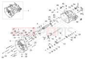 MOTOGUZZI V7 Special E5+ (EU) Gear box / Selector / Shift cam