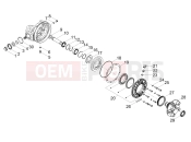 MOTOGUZZI V7 Special E5+ (EU) Rear transmission / Components