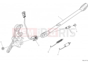 DUCATI Hypermotard 698 Mono Side stand