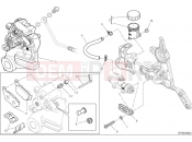 DUCATI Hypermotard 698 Mono Rear brake system