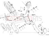 DUCATI Hypermotard 698 Mono Exhaust manifold (EU)