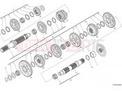 DUCATI Hypermotard 698 Mono Gear box