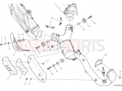 DUCATI Hypermotard 698 Mono Exhaust manifold