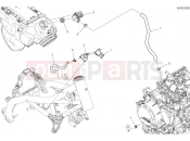 DUCATI Hypermotard 698 Mono Secondary air system