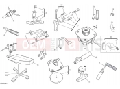 DUCATI 2025 Hypermotard 698 Mono RVE Workshop service tools - engine (2)