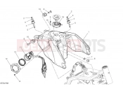 DUCATI 2025 Hypermotard 698 Mono RVE Fuel tank