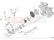 DUCATI 2025 Hypermotard 698 Mono RVE Clutch cover