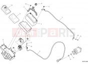 DUCATI 2025 Hypermotard 698 Mono RVE Battery holder