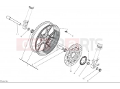 DUCATI 2025 Hypermotard 698 Mono RVE Front wheel