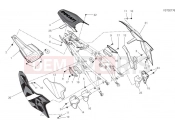 DUCATI 2025 Hypermotard 698 Mono RVE Rear fairings