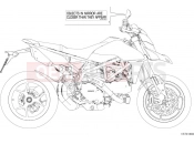 DUCATI Hypermotard 950 Positioning plates