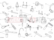 DUCATI Hypermotard 950 Workshop service tools - engine