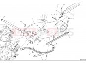 DUCATI 2025 Hypermotard 950 RVE Rear swingarm