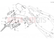 DUCATI 2025 Hypermotard 950 RVE License plate holder