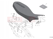 DUCATI 2025 Hypermotard 950 RVE Seat & owner's manual