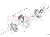 DUCATI 2025 Hypermotard 950 RVE Front wheel