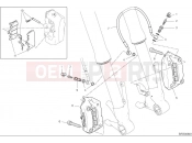 DUCATI 2025 Hypermotard 950 RVE Front brake system