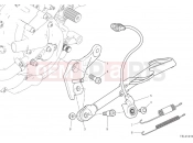 DUCATI 2025 Hypermotard 950 RVE Side stand