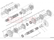 DUCATI 2025 Hypermotard 950 RVE Gear box